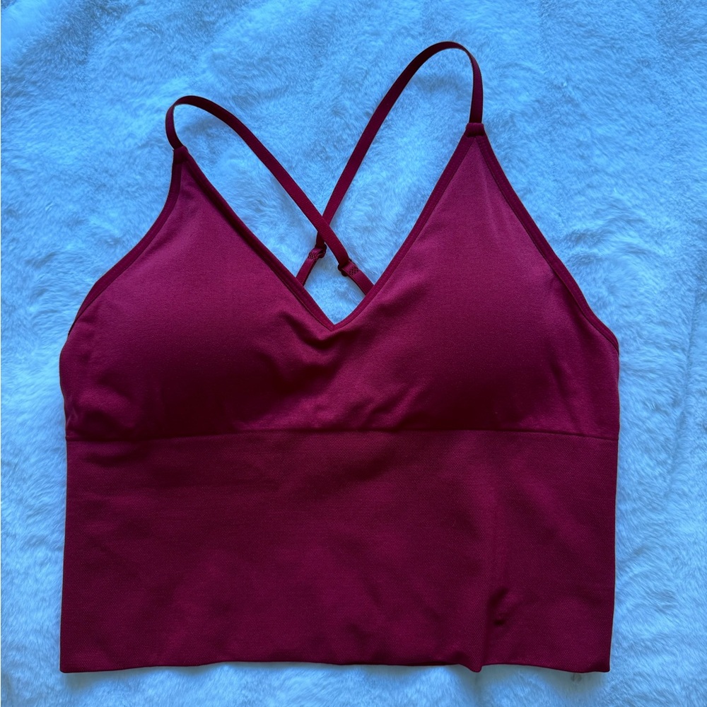 red crop top